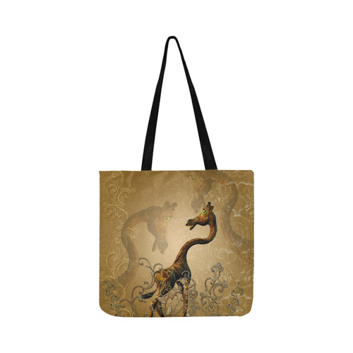 Little frightened giraffe Reusable Shopping Bag Model 1660 (Two sides)