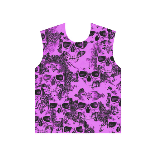 cloudy Skulls pink by JamColors All Over Print T-Shirt for Men (USA Size) (Model T40)