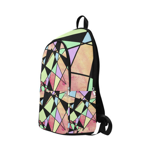 Geometric shapes Fabric Backpack for Adult (Model 1659)