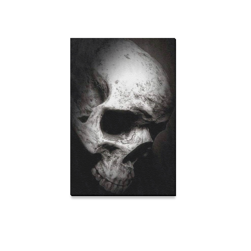 natural skull Canvas Print 12"x18" ID D1437847