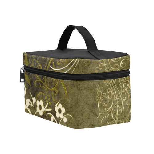 Fantasy birds with leaves Cosmetic Bag/Large (Model 1658)