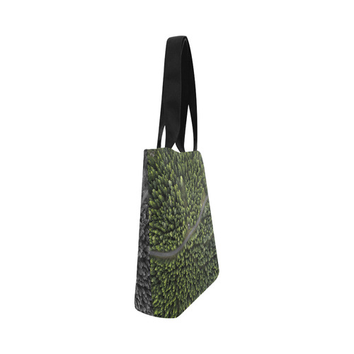 Designers tote bag with Area forest. Original product design Canvas Tote Bag (Model 1657)