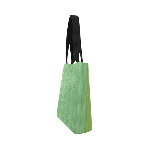 Designers tote bag : Green wood structure Canvas Tote Bag (Model 1657)