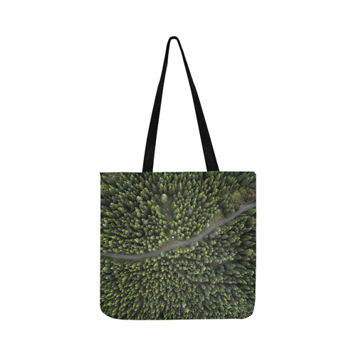 AREA FOREST : Designers tote elegant bag edition Reusable Shopping Bag Model 1660 (Two sides)