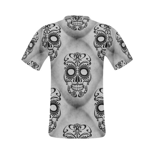 Skull20170351_by_JAMColors All Over Print T-Shirt for Men (USA Size) (Model T40)