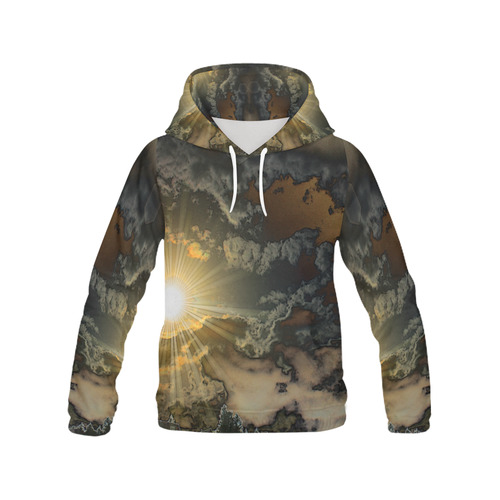 Day Break All Over Print Hoodie for Men (USA Size) (Model H13)