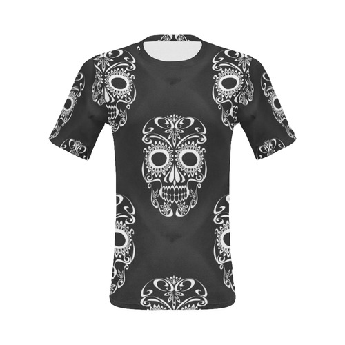 Skull20170352_by_JAMColors All Over Print T-Shirt for Men (USA Size) (Model T40)