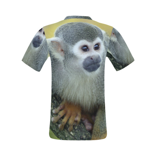 Monkey20161001_by_JAMColors All Over Print T-Shirt for Men (USA Size) (Model T40)