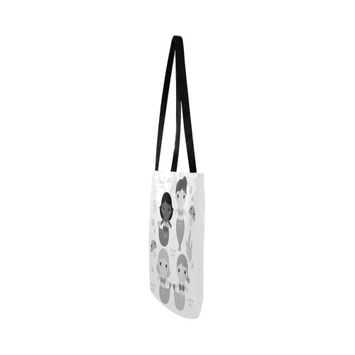 Designers bag with Little princess underwater Reusable Shopping Bag Model 1660 (Two sides)