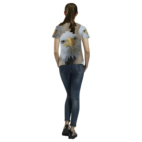 Eagle_2015_0501_by_JAMColors All Over Print T-Shirt for Women (USA Size) (Model T40)