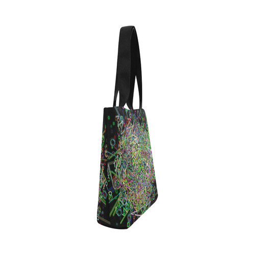 Disco Lights Canvas Tote Bag (Model 1657)