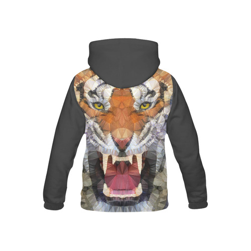 roaring tiger All Over Print Hoodie for Kid (USA Size) (Model H13)