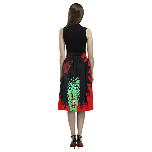 ZinZi the Zombie red Aoede Crepe Skirt (Model D16)