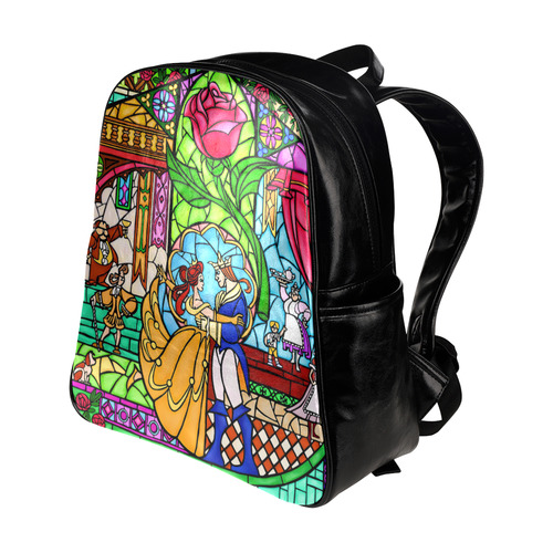 Tale As Old As Time Multi-Pockets Backpack (Model 1636)