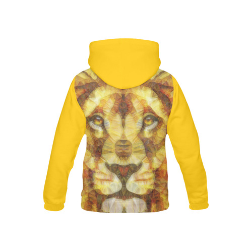 lion All Over Print Hoodie for Kid (USA Size) (Model H13)