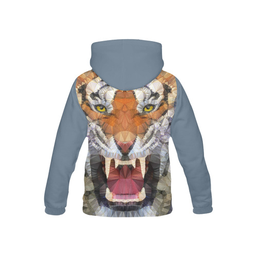 roaring tiger All Over Print Hoodie for Kid (USA Size) (Model H13)