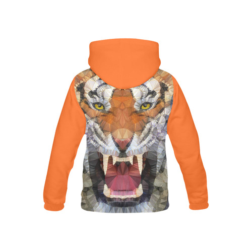 roaring tiger All Over Print Hoodie for Kid (USA Size) (Model H13)