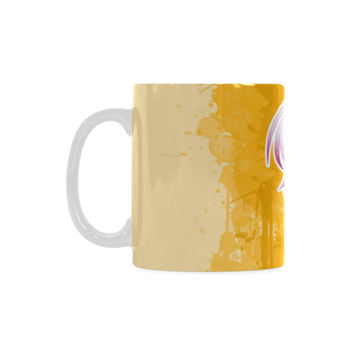 Easter Bunny Girl White Mug(11OZ)