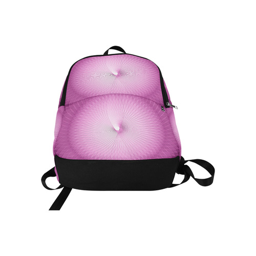 Pink Plafond Fabric Backpack for Adult (Model 1659)