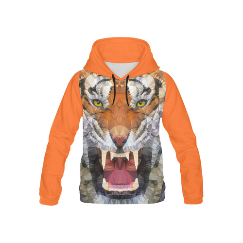 roaring tiger All Over Print Hoodie for Kid (USA Size) (Model H13)