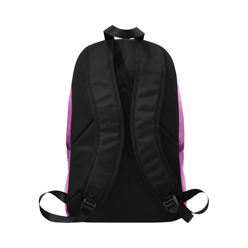 Pink Plafond Fabric Backpack for Adult (Model 1659)