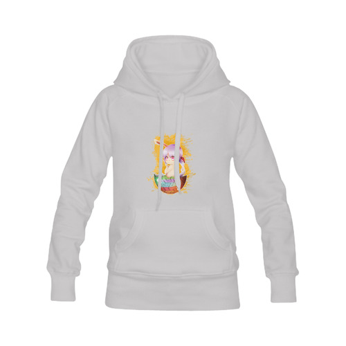 Easter Bunny Girl Women's Classic Hoodies (Model H07)