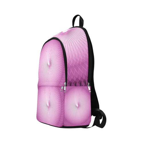 Pink Plafond Fabric Backpack for Adult (Model 1659)