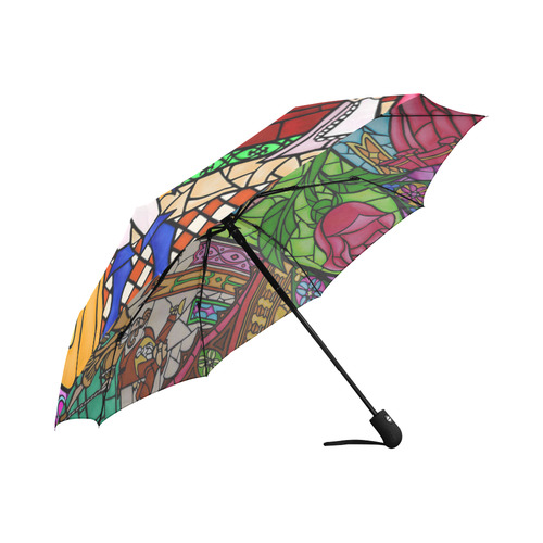 Tale As Old As Time Auto-Foldable Umbrella (Model U04)