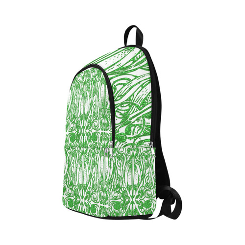 Lace Green Fabric Backpack for Adult (Model 1659)