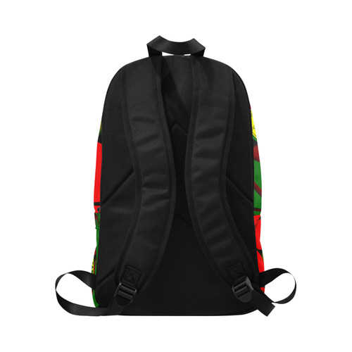 The Flag of Portugal Fabric Backpack for Adult (Model 1659)
