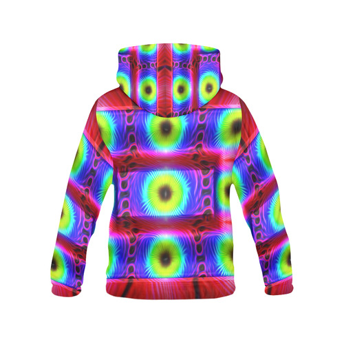 multi auge All Over Print Hoodie for Men (USA Size) (Model H13)