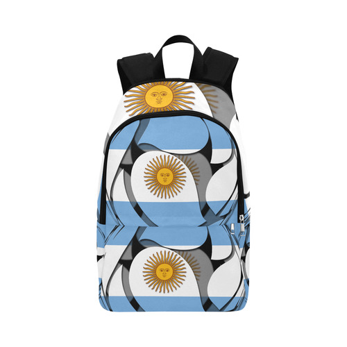 The Flag of Argentina Fabric Backpack for Adult (Model 1659)