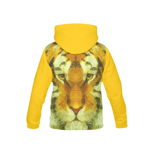 tiger All Over Print Hoodie for Kid (USA Size) (Model H13)
