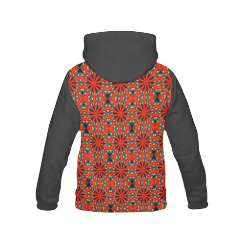 Bright Star All Over Print Hoodie for Women (USA Size) (Model H13)