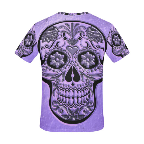 Skull20170488_by_JAMColors All Over Print T-Shirt for Men (USA Size) (Model T40)