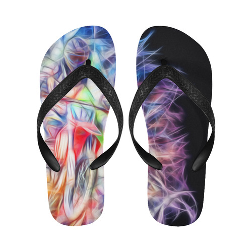 Motocross Motorbike Jump Flip Flops for Men/Women (Model 040)