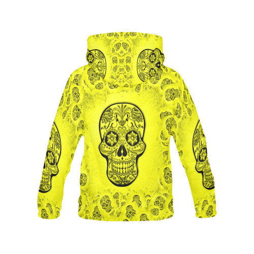 Skull20170253_by_JAMColors All Over Print Hoodie for Men (USA Size) (Model H13)