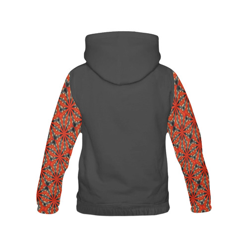 Bright Star All Over Print Hoodie for Women (USA Size) (Model H13)