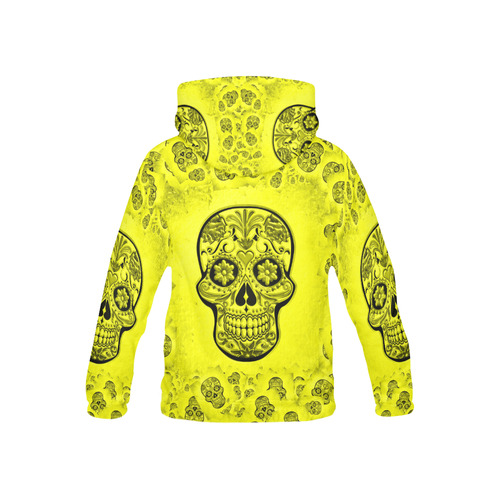 Skull20170253_by_JAMColors All Over Print Hoodie for Kid (USA Size) (Model H13)