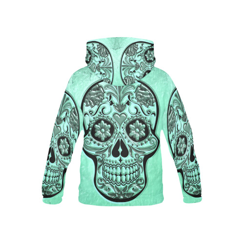 Skull20170485_by_JAMColors All Over Print Hoodie for Kid (USA Size) (Model H13)