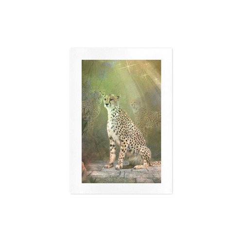 Beautiful leopard Art Print 7‘’x10‘’