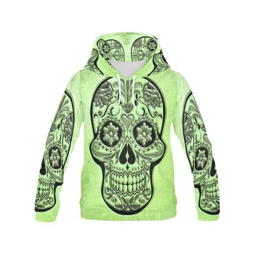 Skull20170483_by_JAMColors All Over Print Hoodie for Men (USA Size) (Model H13)