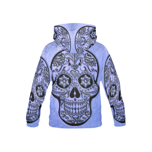 Skull20170487_by_JAMColors All Over Print Hoodie for Kid (USA Size) (Model H13)