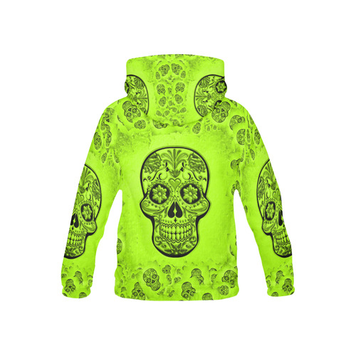 Skull20170254_by_JAMColors All Over Print Hoodie for Kid (USA Size) (Model H13)