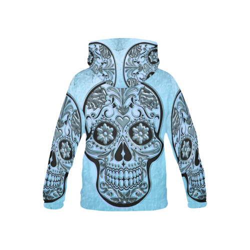 Skull20170486_by_JAMColors All Over Print Hoodie for Kid (USA Size) (Model H13)