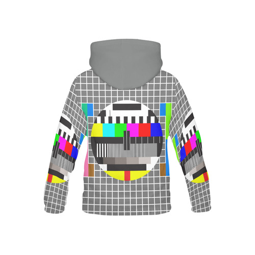 test tv screen All Over Print Hoodie for Kid (USA Size) (Model H13)