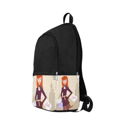 Backpack with Original illustration Fabric Backpack for Adult (Model 1659)