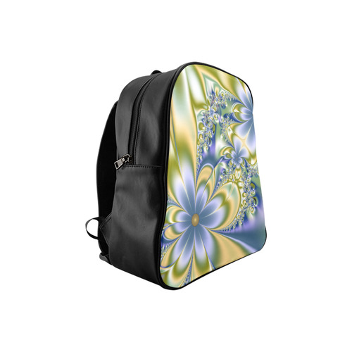 Silky Flowers School Backpack (Model 1601)(Small)