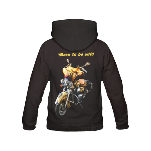 Born To Be Wild All Over Print Hoodie for Men (USA Size) (Model H13)
