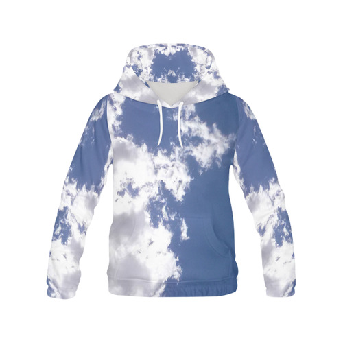 Cloud Fire All Over Print Hoodie for Men (USA Size) (Model H13)